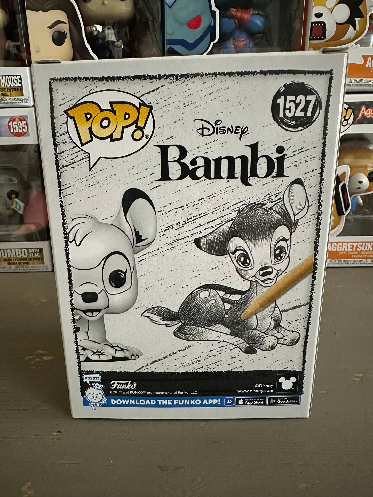 Disney Sketch - Bambi #1527
